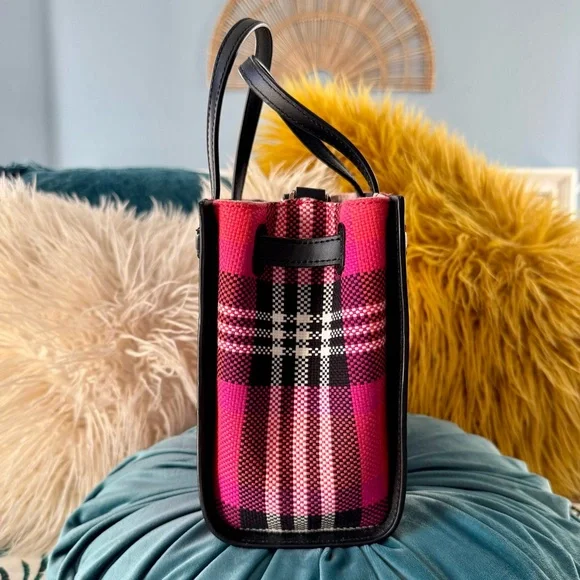 Kate Spade Small Plaid Purse and Card Case Bundle - Picture 3 of 10
